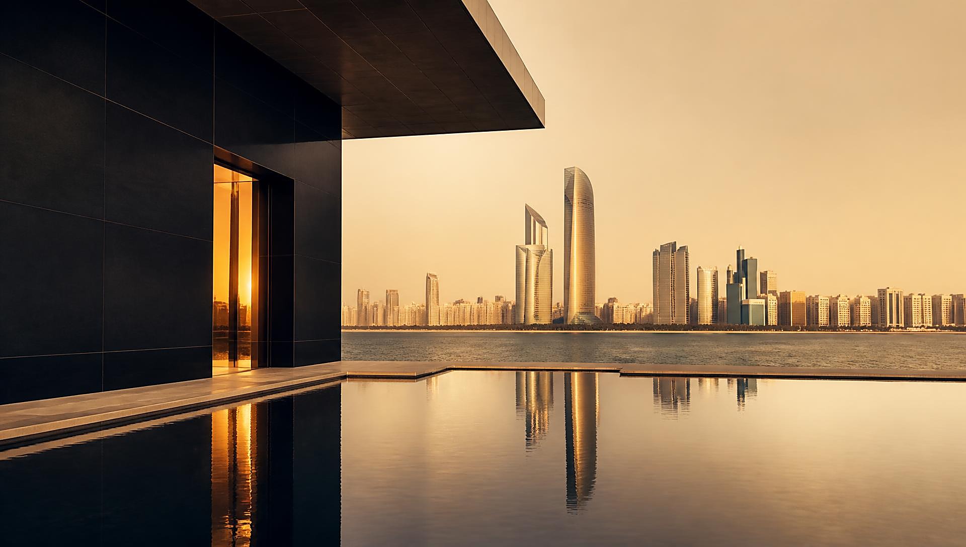 Abu Dhabi skyline — OceansGled United Arab Emirates market desk