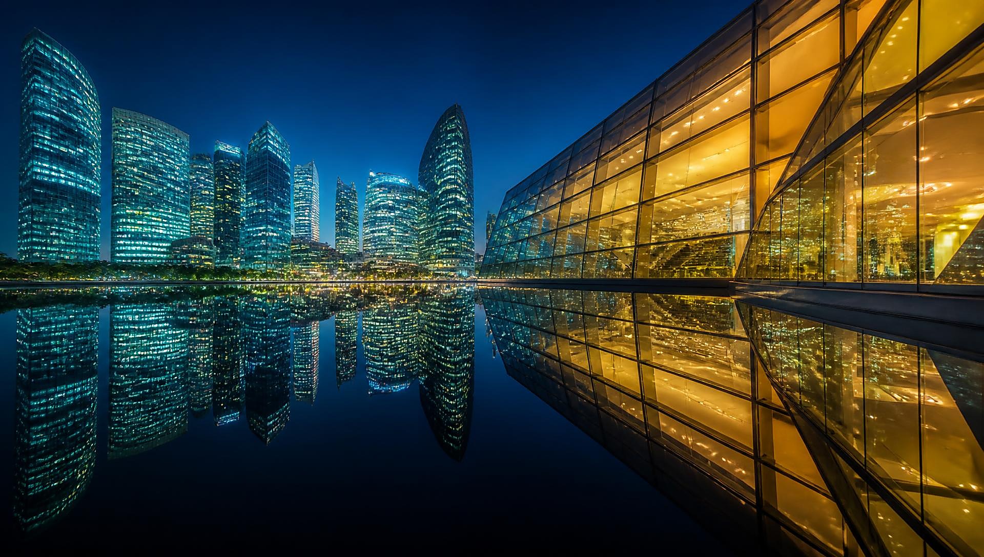 Singapore skyline — OceansGled Singapore market desk